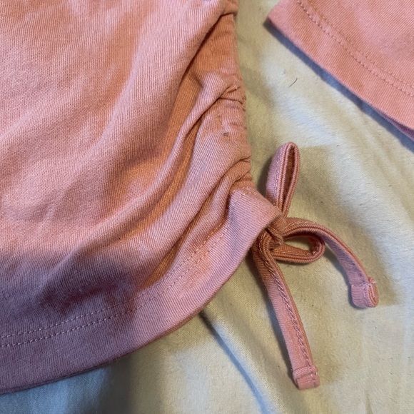 Childrens Place Long Sleeve Unicorn Tee w/ Side ties NWT - Picture 3 of 4